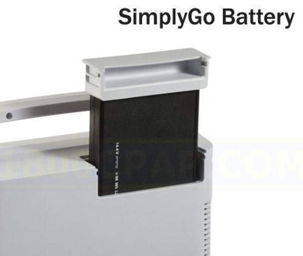 Close-Up View of SimplyGo Battery